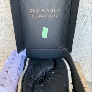 Axel Territory black boots SZ 11 men